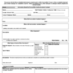 Sample Accident Incident Report | Templates At Within School Incident Report Template
