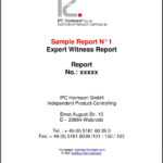 Sample Report N 1 Expert Witness Report. Report No.: Xxxxx Intended For Expert Witness Report Template
