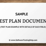 Sample Test Plan Document (Test Plan Example With Details Of Pertaining To Software Test Plan Template Word