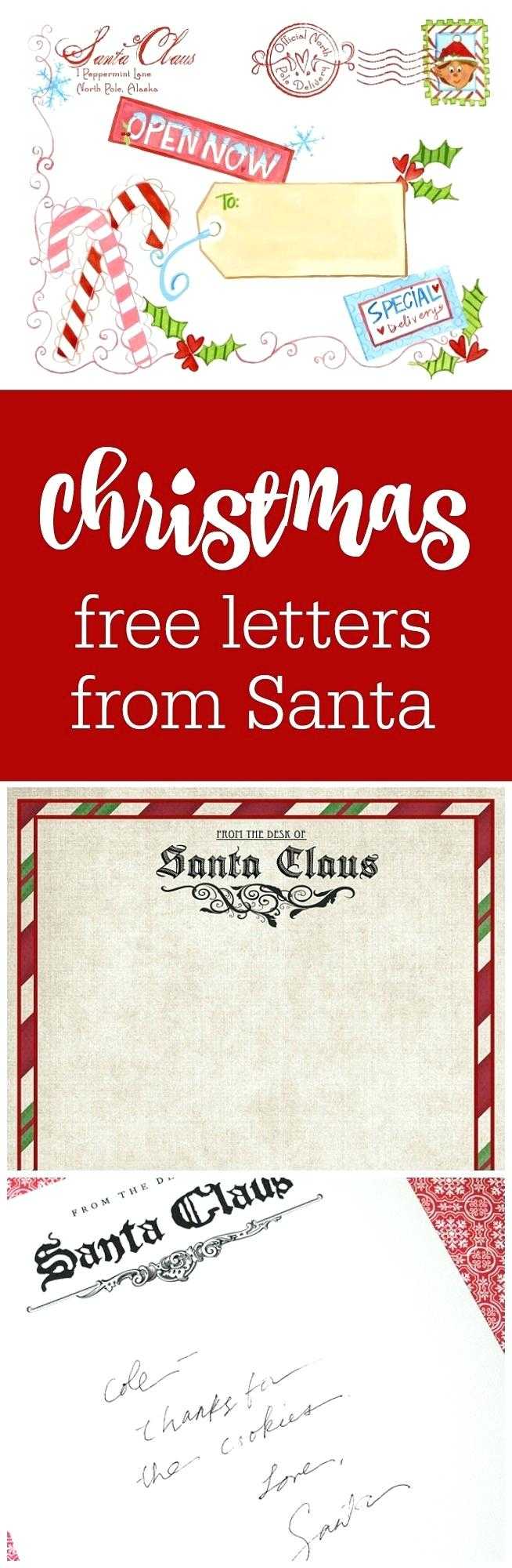 Santa Thank You Letter Template – Bestawnings Inside Santa Letter Template Word