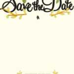 Save The Date Clipart Wedding For Save The Date Templates Word