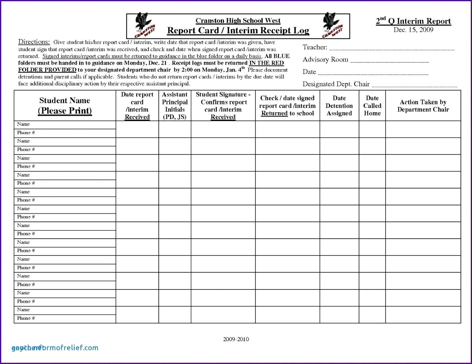 School Report Card Template Format Excel – Bestawnings In Boyfriend Report Card Template
