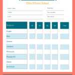 School Report Card Template Format Excel – Bestawnings throughout Boyfriend Report Card Template