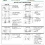 School Year Calendar – Montessori School, Kindergarten Intended For Summer School Progress Report Template