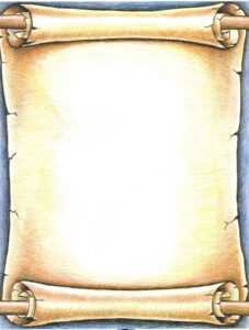 Scroll Border Designs - Barati.ald2014 throughout Scroll Paper Template Word