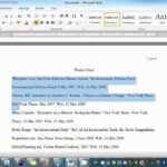 Setting Your Essay To Mla Format In Word inside Mla Format Word Template