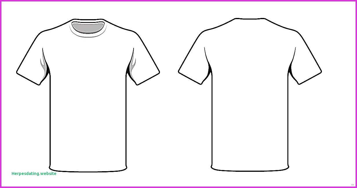 Shirts Clipart Printable, Picture #218317 Shirts Clipart Within Blank Tshirt Template Printable