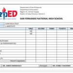Simple And Editable Report Card For Deped (Free Template) Pertaining To Fake Report Card Template