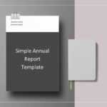 Simple Annual Report Template Inside Annual Report Word Template