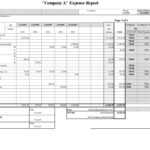 Small Business Accounting Spreadsheet Template And Small Regarding Company Expense Report Template