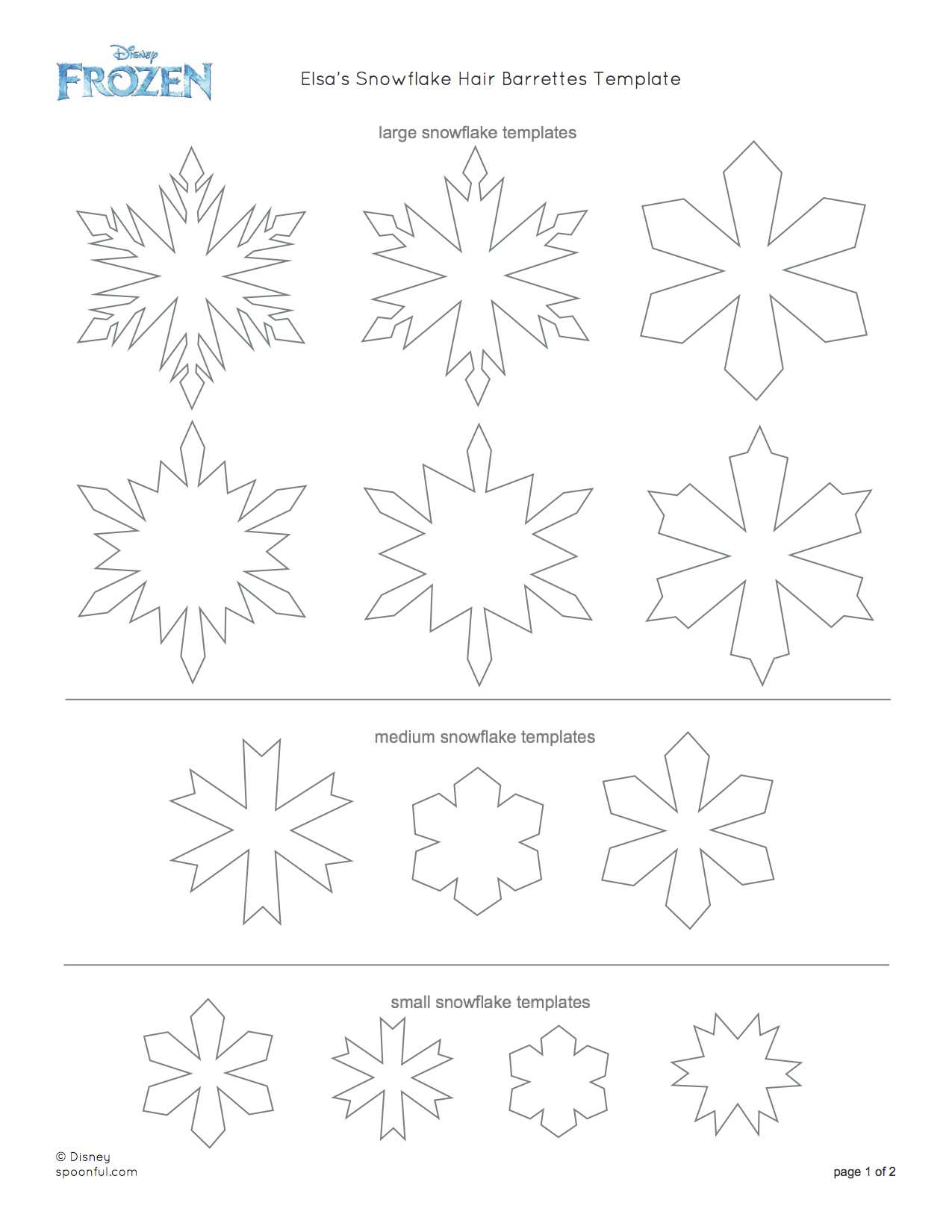 Snowflakes Templates Printables – Barati.ald2014 In Blank Snowflake Template