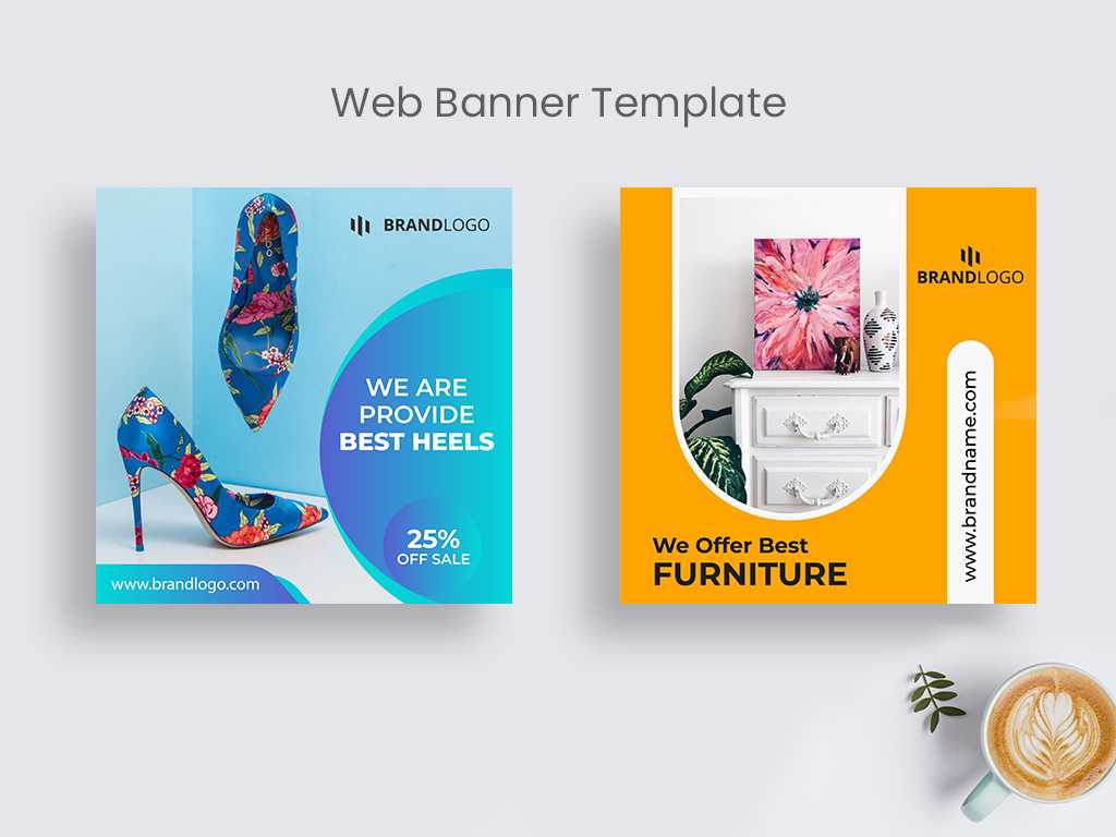 Social Media Post Banner | Web Banner Templatemh Yousuf Pertaining To Product Banner Template