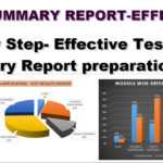 Software Testing Tutorials | How To Prepare Test Summary Report Within Test Summary Report Excel Template