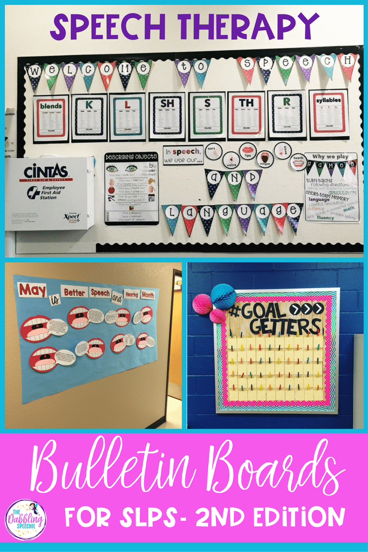 Speech Room Decor Archives – Thedabblingspeechie In Bulletin Board Template Word