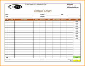 Spreadsheet Help Church Expense Free Report Templates To You regarding Expense Report Template Excel 2010