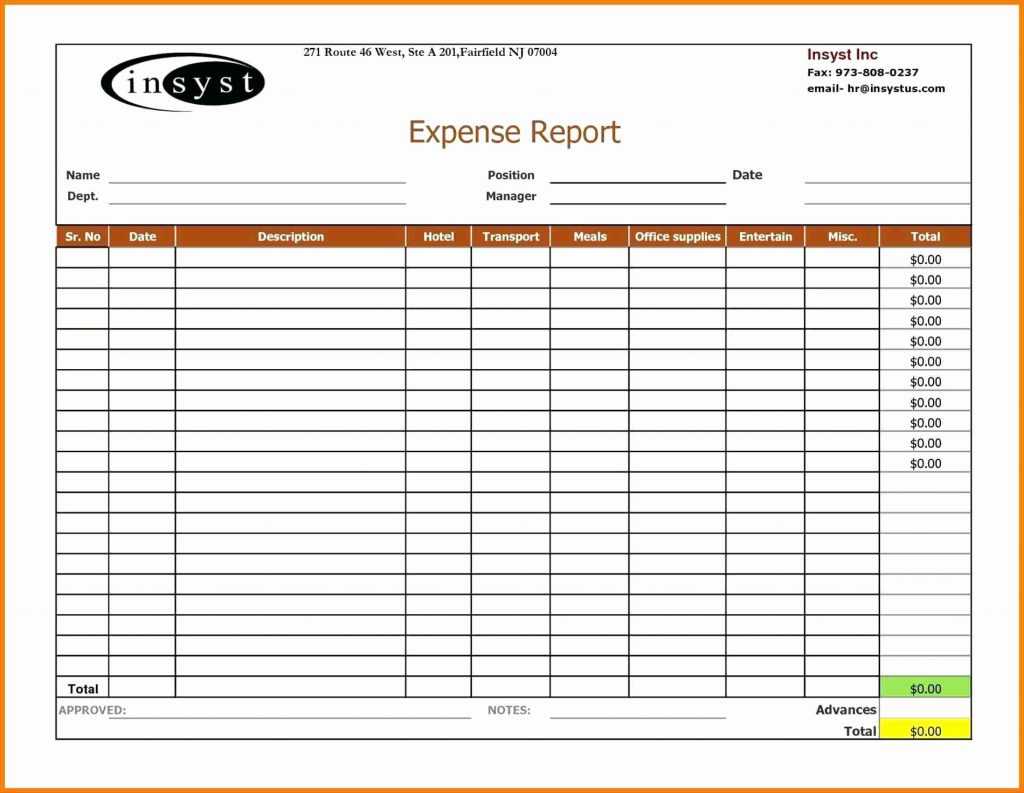 Spreadsheet Help Church Expense Free Report Templates To You Regarding Expense Report Template Excel 2010
