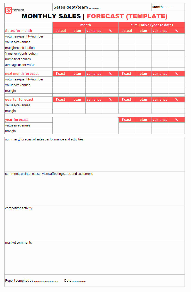 Spreadsheet Monthly Sales Report Then Templates And Weekly With Sale Report Template Excel