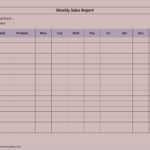 Spreadsheet Report And Weekly Sales Template Activity Pertaining To Sales Activity Report Template Excel
