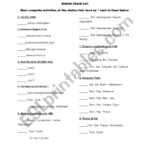 Station Check List Template – Esl Worksheetislamhelmy With Regard To Making Words Template