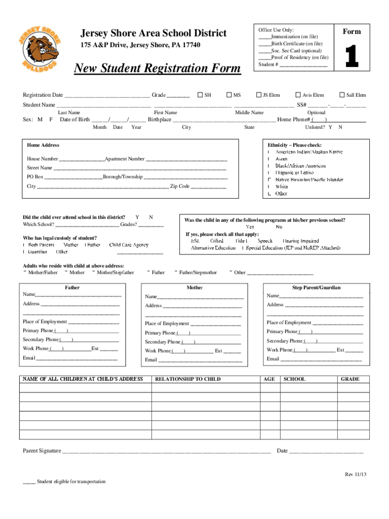 Student Registration Form – 5 Free Templates In Pdf, Word Within Registration Form Template Word Free