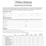 Student Teacher Evaluation Form – 2 Free Templates In Pdf For Student Feedback Form Template Word