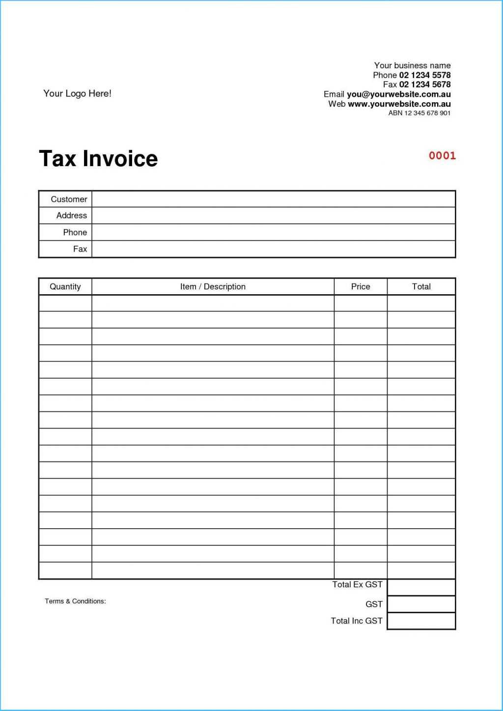 Stylish Australian Invoice Template Word As Free Templates Throughout Free Invoice Template Word Mac