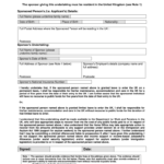 Su07 12 Sponsorship Undertaking Form – Fill Online For Blank Sponsorship Form Template