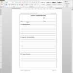 Suggestion Form Template | Adm108 1 Intended For Word Employee Suggestion Form Template