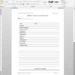Suspicious Activity Report Template | Emb500 2 With Regard To Activity Report Template Word