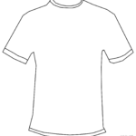 T Shirt Coloring Page | Free Printable Coloring Pages For Printable Blank Tshirt Template