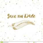 Template For Card, Banner, Flyer, Save The Date Invitation Within Save The Date Banner Template