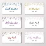 Template Place Cards – Papele.alimentacionsegura With Wedding Place Card Template Free Word