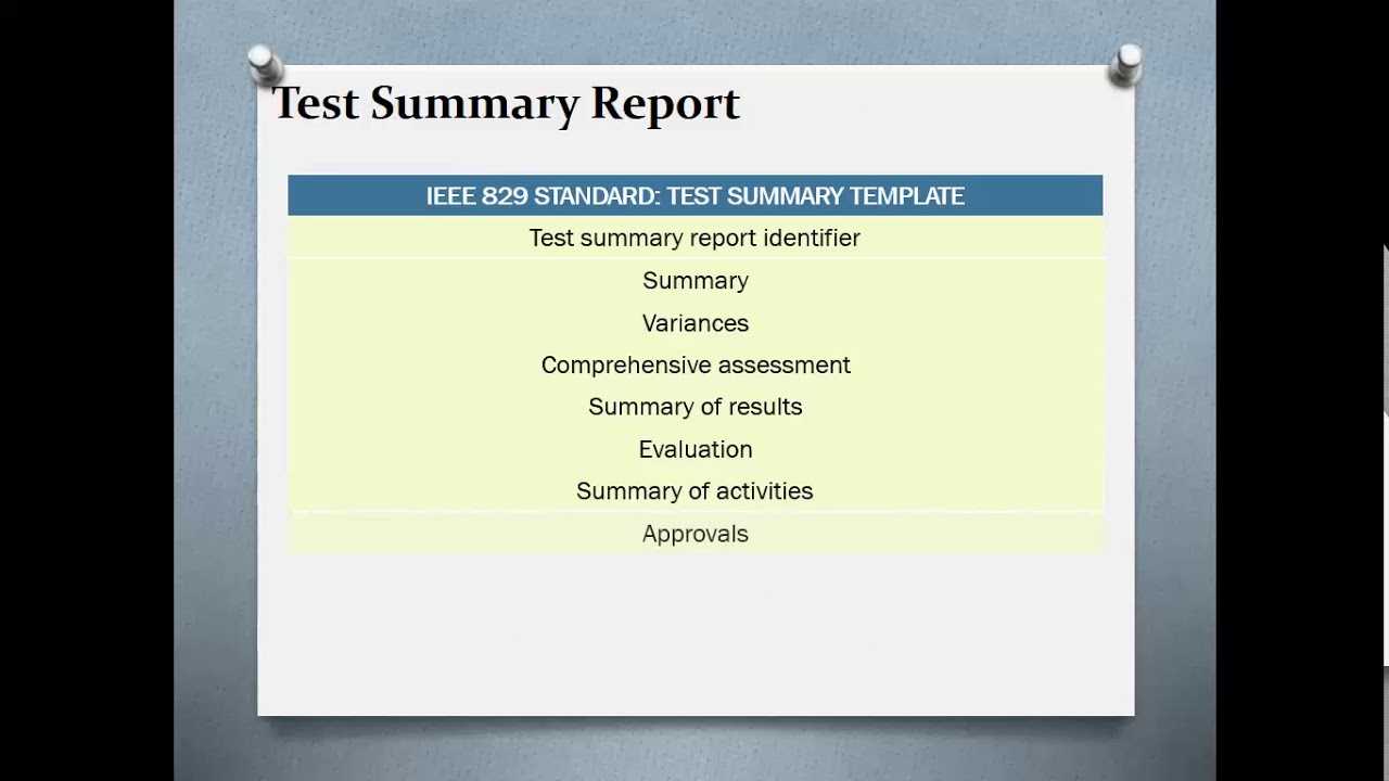 Test Summary Reports | Qa Platforms Intended For Test Closure Report Template