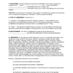 Texas Non Disclosure Agreement (Nda) Template | Eforms Intended For Nda Template Word Document