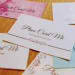The Definitive Guide To Wedding Place Cards | Place Card Me Pertaining To Wedding Place Card Template Free Word