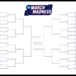 The Printable March Madness Bracket For The 2019 Ncaa Tournament In Blank Ncaa Bracket Template