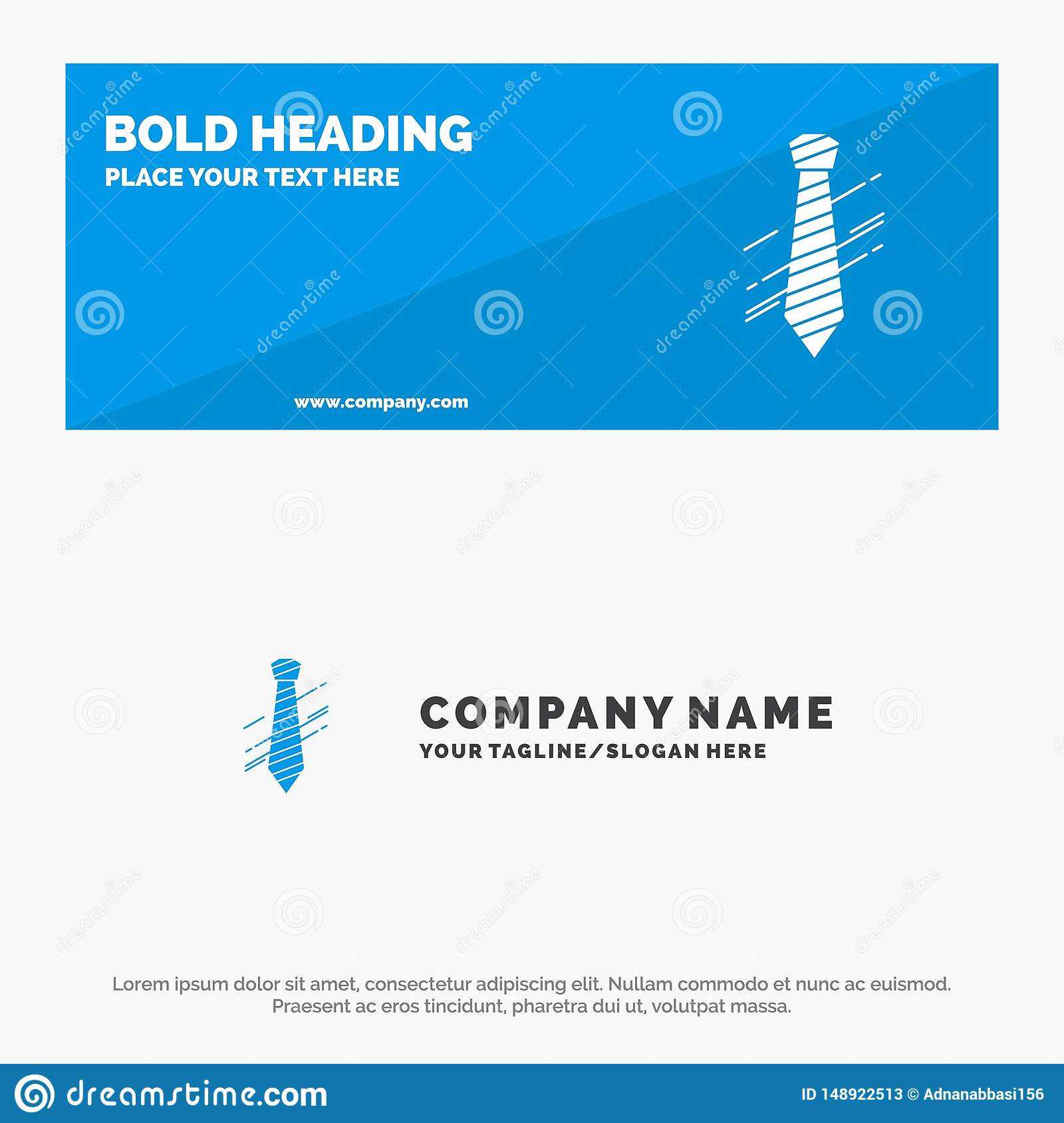 Tie, Business, Dress, Fashion, Interview Solid Icon Website Intended For Tie Banner Template