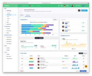 Top 41 Free Responsive Html5 Admin &amp; Dashboard Templates within Html Report Template Free