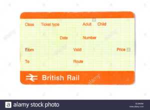 Train Ticket Blank Stock Photos &amp; Train Ticket Blank Stock for Blank Train Ticket Template