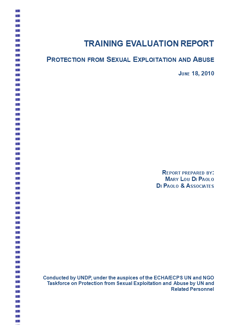 Training Evaluation | Templates At Allbusinesstemplates Intended For Training Evaluation Report Template