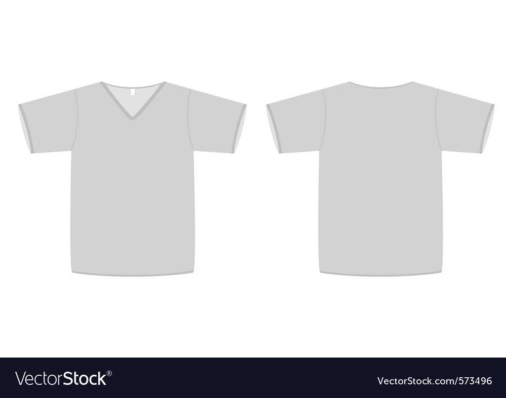 Unisex Vneck Tshirt Template Intended For Blank V Neck T Shirt Template