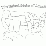 United States Blank Worksheet | Printable Worksheets And Inside Blank Template Of The United States