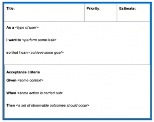 User Story Template Examples For Product Managers | Aha! for User Story Template Word