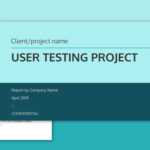 User Testing Report Template – Ux Design Templates For Ux Report Template