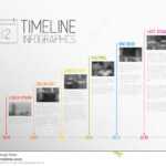 Vector Infographic Typography Timeline Report Template Stock Regarding Ar Report Template