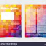 Vector Layout Of A4 Format Modern Cover Design Templates For Pertaining To Magazine Ad Template Word