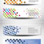 Vertical Banner Templates Vector | Vector Graphics Blog Within Free Website Banner Templates Download