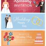 Wedding Organization Services Banner Template Stock Vector Regarding Bride To Be Banner Template