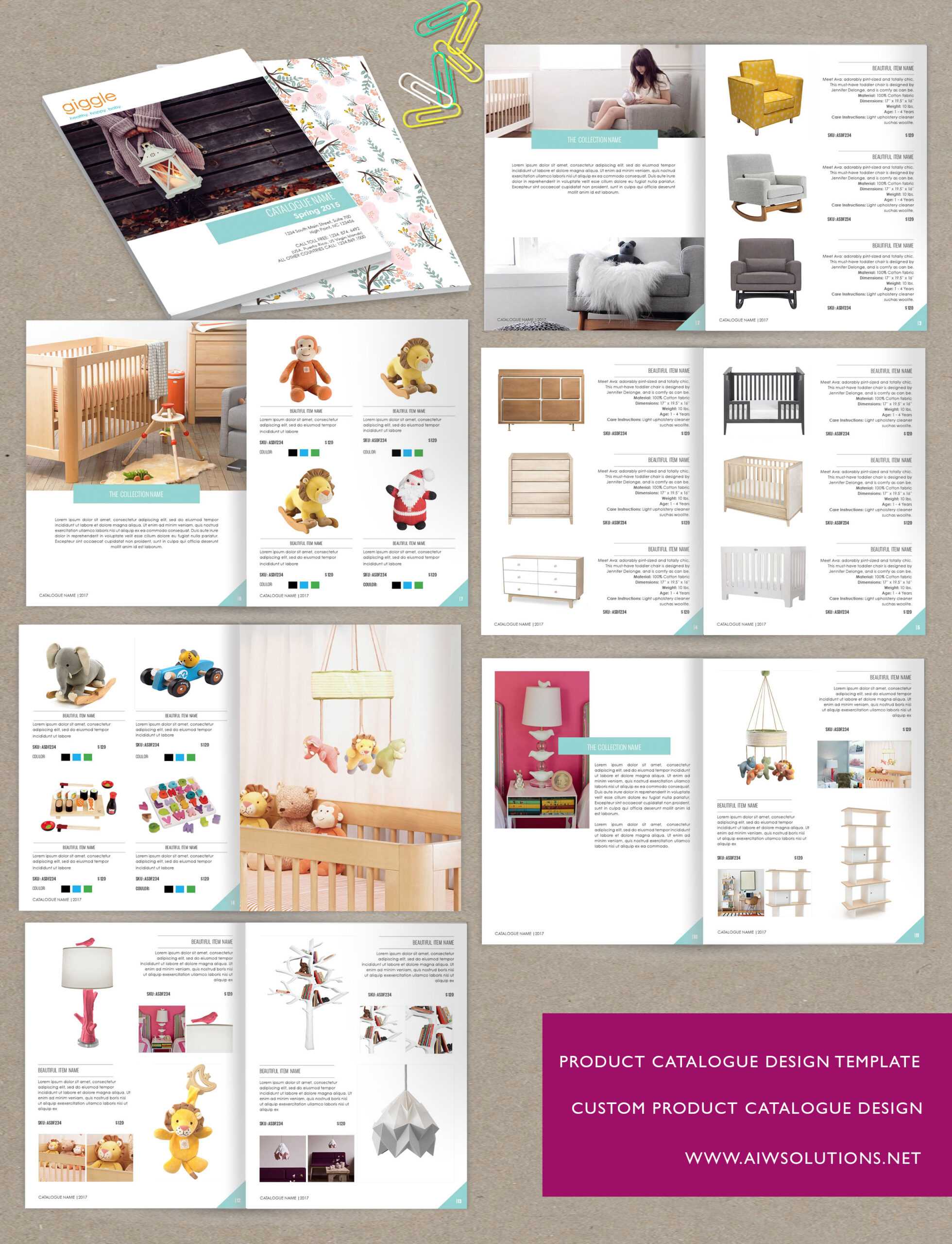 Wholesale Catalog Template Id05 With Catalogue Word Template