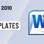 Word 2010: Using Templates Pertaining To Word 2010 Templates And Add Ins